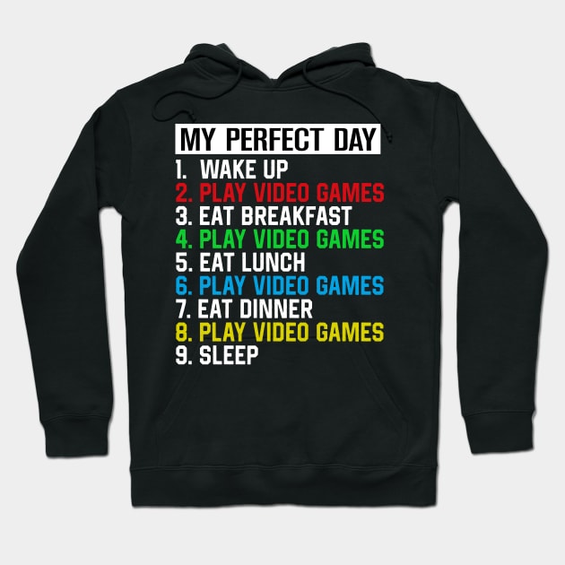 My perfect day Hoodie by TEEPHILIC
